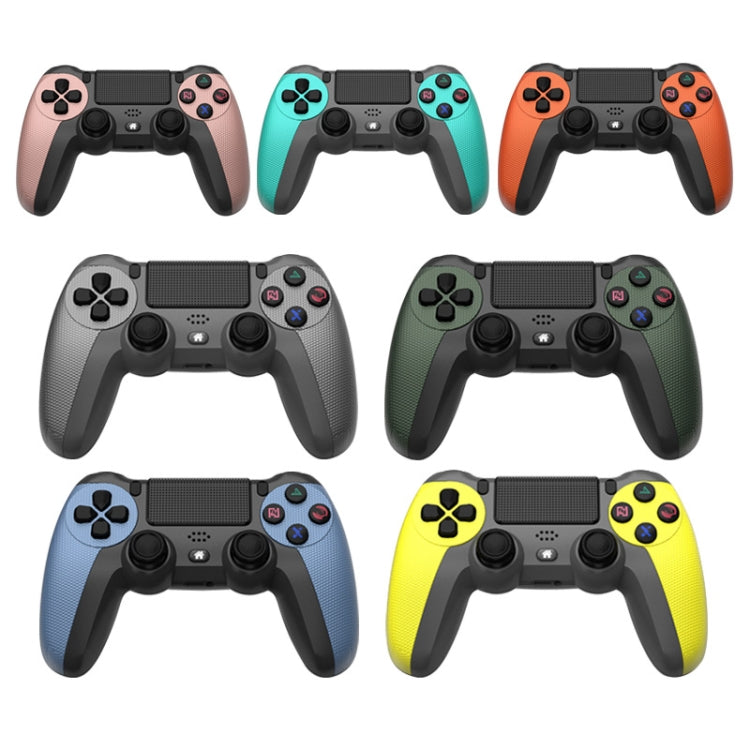 KM048 Comando Sem Fios Bluetooth 4.0 para PS4 com Barra de Luz, KM048 (Laranja Vitalidade), KM048 (Rosa), KM048 (Amarelo Limão), KM048 (Azul Montanha), KM048 (Cinza Batalha), KM048 (Prateado Elegante), KM048 (Branco Elegante), KM048 (Verde Menta)