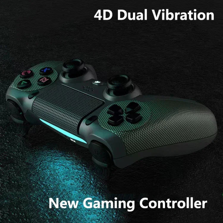 KM048 For PS4 Bluetooth Wireless Gamepad Controller 4.0 With Light Bar, KM048 (Vitality Orange), KM048 (Rose Pink), KM048 (Lemon Yellow), KM048 (Mountain Blue), KM048 (Battle Gray), KM048 (Elegant Silver), KM048 (Elegant White), KM048 (Mint Green)