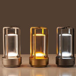 Candeeiro de Mesa Cruz Vintage Todo em Alumínio Portátil para Hotel Camping ao Ar Livre com Toque Luz Noturna, 2000mAh (Bronze), 2600mAh (Bronze), 2000mAh (Prateado), 2600mAh (Prateado), 2000mAh (Preto Mate), 2600mAh (Preto Mate)