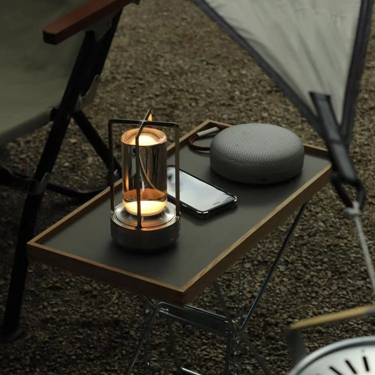 Candeeiro de Mesa Cruz Vintage Todo em Alumínio Portátil para Hotel Camping ao Ar Livre com Toque Luz Noturna, 2000mAh (Bronze), 2600mAh (Bronze), 2000mAh (Prateado), 2600mAh (Prateado), 2000mAh (Preto Mate), 2600mAh (Preto Mate)