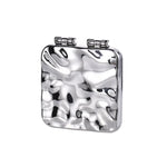 Espelho Duplo Mini Electroplatinado de Secretária para Senhoras, Espelho (Roxo), Espelho (Prateado), Espelho (Bege)