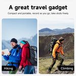 TELESIN Suporte de Clipe Magnético Rotativo 360 Graus para Mochila para Câmara de Ação, TELESIN