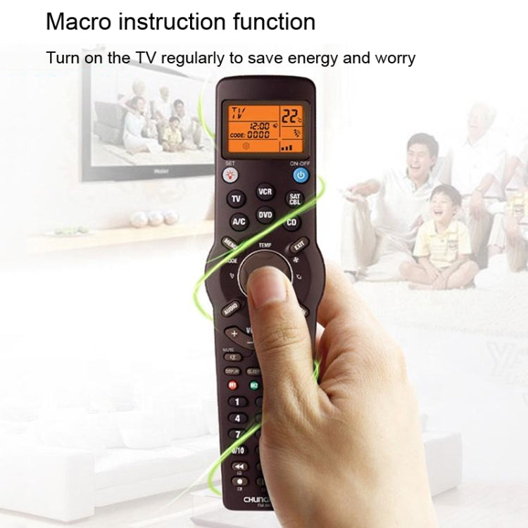 Comando universal de aprendizagem por infravermelhos CHUNGHOP RM-991 6 em 1
