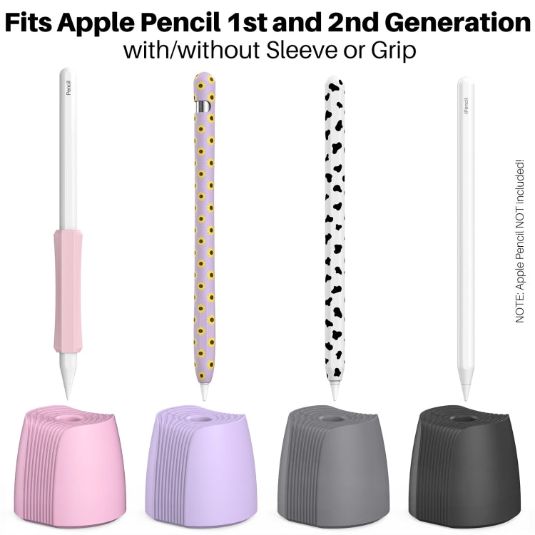 Base de Silicone para Caneta de Caligrafia AhaStyle PT-LC04 para Apple Pencil 1 / 2