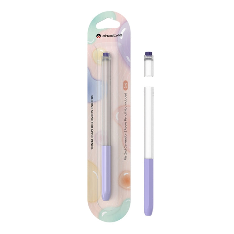 Capa Protetora de Silicone Translúcido Estilo Jelly AhaStyle PT-LC05 para Apple Pencil 2