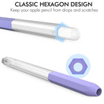 Capa Protetora de Silicone Translúcido Estilo Jelly AhaStyle PT-LC05 para Apple Pencil 2
