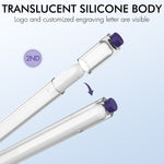 Capa Protetora de Silicone Translúcido Estilo Jelly AhaStyle PT-LC05 para Apple Pencil 2