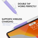 Capa Protetora de Silicone Translúcido Estilo Jelly AhaStyle PT-LC05 para Apple Pencil 2