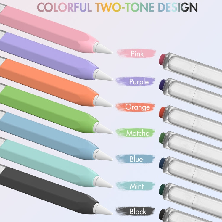 Capa Protetora de Silicone Translúcido Estilo Jelly AhaStyle PT-LC05 para Apple Pencil 2