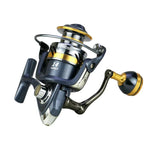 Carretel de Pesca Spinning com Alavanca Metálica Copo Metálico, YUMOSHI KS2000, YUMOSHI KS3000, YUMOSHI KS4000, YUMOSHI KS5000, YUMOSHI KS6000, YUMOSHI KS7000