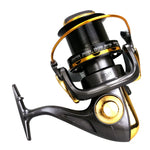 Carretel de Pesca para Lançamento de Longa Distância Vara de Pesca para Mar Sem Espaços Carretel de Spinning, TF8000, TF9000, TF10000, TF11000