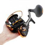 Carretel de Pesca para Lançamento de Longa Distância Vara de Pesca para Mar Sem Espaços Carretel de Spinning, TF8000, TF9000, TF10000, TF11000