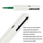 Ferramenta de Limpeza de Conexão de Fibra FC-SC/MU-2.5mm Core Cleaner, Ferramenta de Limpeza de Fibra