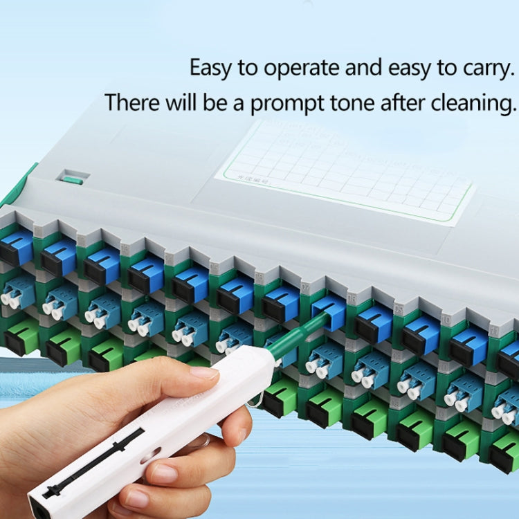 Ferramenta de Limpeza de Conexão de Fibra FC-SC/MU-2.5mm Core Cleaner, Ferramenta de Limpeza de Fibra