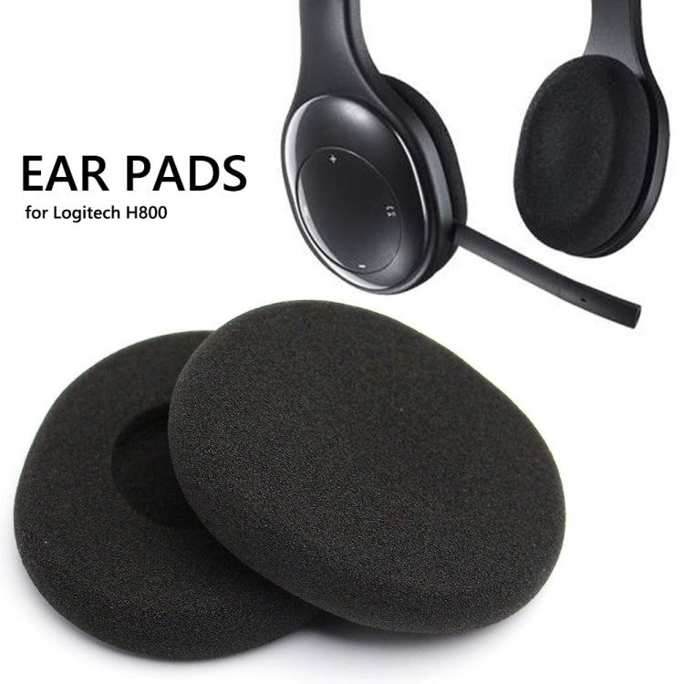 Para Logitech H800 2 capas de esponja para almofadas auriculares, Para Logitech H800