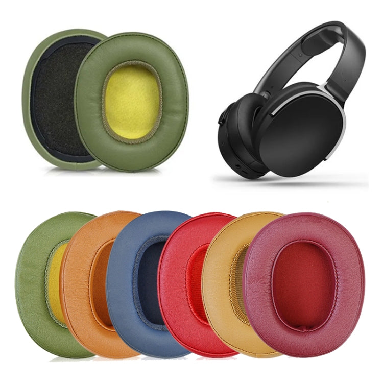 Para Skullcandy Crusher 3.0 Wireless Hesh 3 ANC Venue EVO 2 almofadas auriculares, Almofadas Auriculares (Verde Exército), Almofadas Auriculares (Castanho), Almofadas Auriculares (Bege Amarelo Inferior), Almofadas Auriculares (Modelo Gel Preto)