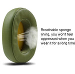 Para Skullcandy Crusher 3.0 Wireless Hesh 3 ANC Venue EVO 2 almofadas auriculares, Almofadas Auriculares (Verde Exército), Almofadas Auriculares (Castanho), Almofadas Auriculares (Bege Amarelo Inferior), Almofadas Auriculares (Modelo Gel Preto)