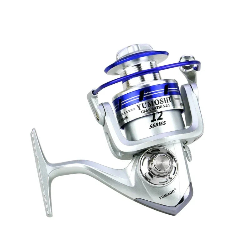 Roda de Linha de Pesca com Cabeça de Metal, YUMOSHI AL2000, YUMOSHI AL3000, YUMOSHI AL4000, YUMOSHI AL5000, YUMOSHI AL6000, YUMOSHI AL7000