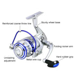 Roda de Linha de Pesca com Cabeça de Metal, YUMOSHI AL2000, YUMOSHI AL3000, YUMOSHI AL4000, YUMOSHI AL5000, YUMOSHI AL6000, YUMOSHI AL7000