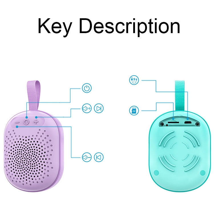 Coluna Bluetooth Portátil Mini TWS AFK BT-513 com Luz RGB, Efeito Sonoro 3D, À Prova de Água, Áudio Bluetooth, BT-513 (Rosa), BT-513 (Verde), BT-513 (Azul), BT-513 (Azul Claro)