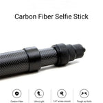 Monopé Extendido de Fibra de Carbono Bastão Selfie Invisível Para Insta360 / DJI Action / GoPro / Câmara Desportiva Xiao Yi, 1,5m, 3m, 5m