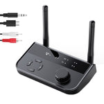 B39 2 em 1 Receptor de Música Bluetooth 5.3 AUX Adaptador para TV e Computador, B39