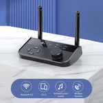 B39 2 em 1 Receptor de Música Bluetooth 5.3 AUX Adaptador para TV e Computador, B39