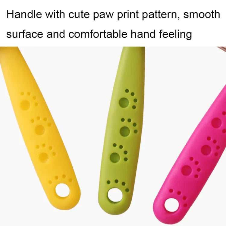 Pente de Massagem Removedor de Pêlos para Animais BG-W1347 Ferramentas de Limpeza para Cães, Entrega de Cor Aleatória, S, M, L