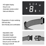 PT221 Coleira Inteligente Automática de Choque Elétrico com Ecrã Digital Tátil Recarregável Impermeável Treinador de Cães Parar Latidos, 3 Modos de Treino