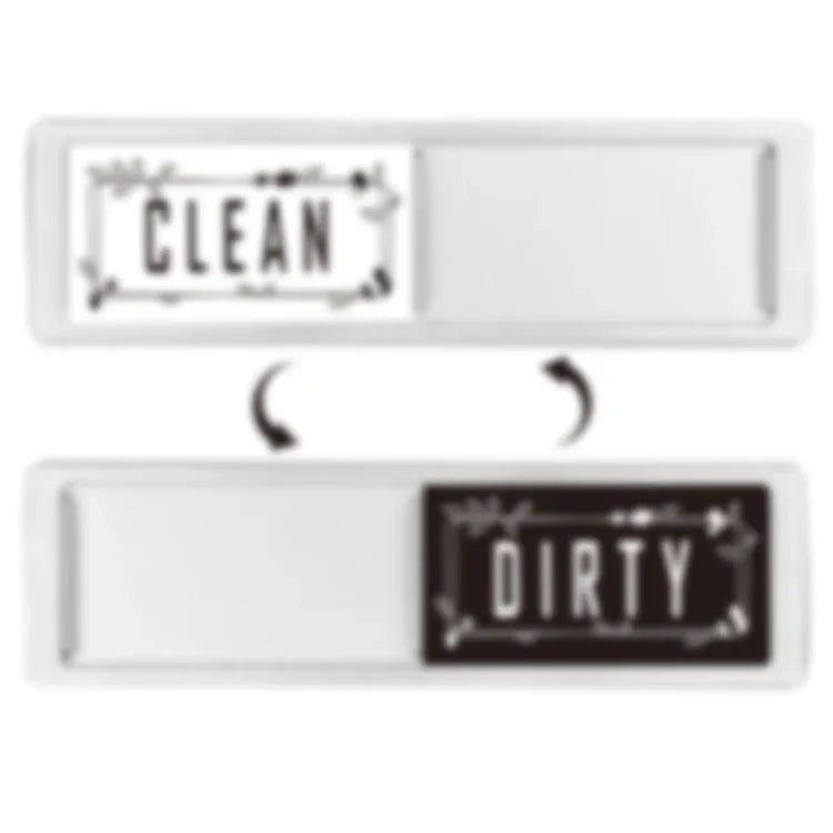 Dishwasher Magnet Clean Dirty Sign Double-Sided Refrigerator Magnet, Silver-Blue Gray, Black-Blue Gray, Silver-Black and White, Black-Black and White, Silver- Cat Claw), Turkish, Black Cat Claw, Black Love, Silver Love, Silver Gray White, Black Gray   ...