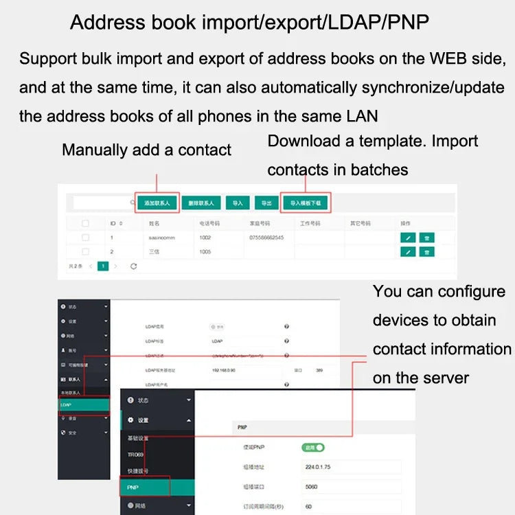 Telefone Inteligente de Gravação em Modo Duplo PSTN+SIP S135, Telefone de Rede VOIP de 6 Vias, Telefone IP, S135