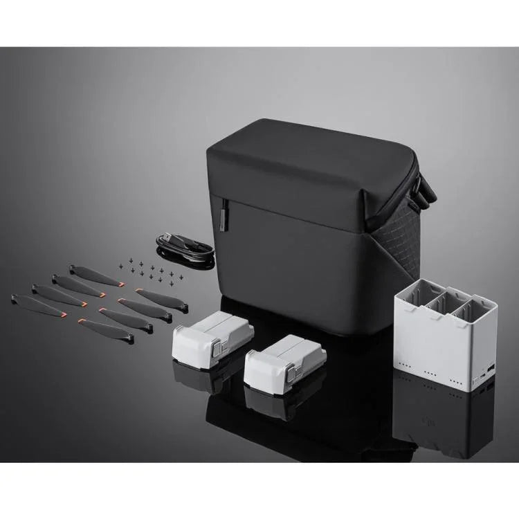 Kit Original Fly More Plus Para DJI Mini 3 Pro Contém Baterias de 3850 mAh / Hélices / Hub de Carregamento, Fly More Kit Plus