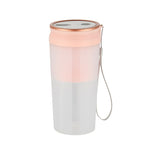 Extractor de Sumos Elétrico Portátil LGZ-1 500ml 50W com 4 Lâminas Recarregável, LGZ-1 (Rosa), LGZ-1 (Branco), LGZ-1 (Verde)