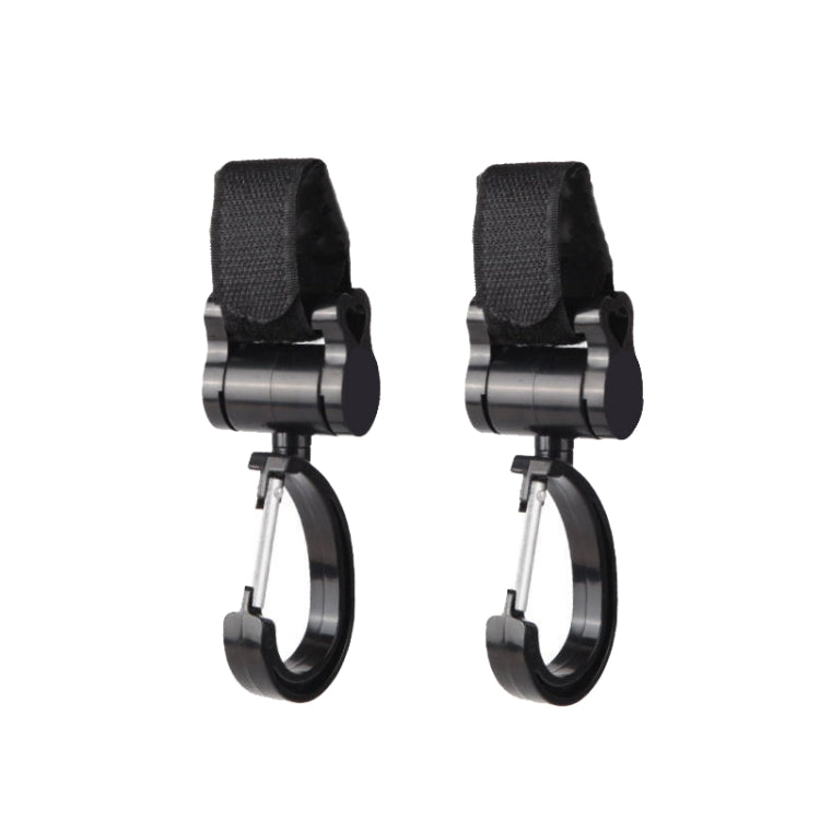 2 ganchos universais para carrinho de bebé com rotação de 360 graus, Ganchos Adesivos (Rosa), Ganchos Adesivos (Amarelo), Ganchos Adesivos (Preto)