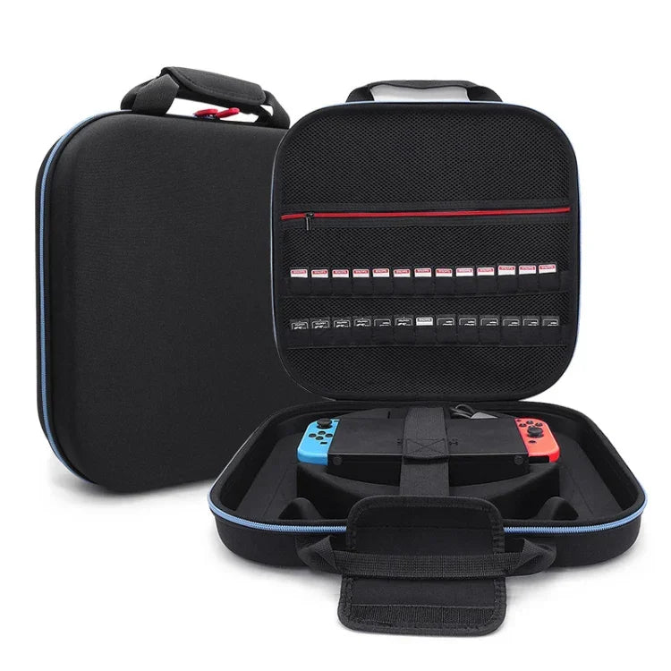 Bolsa de Armazenamento para Anéis Duplos de Fitness Nintendo Switch EVA Estojo Rígido Portátil para Acessórios, GH1872 GH1872