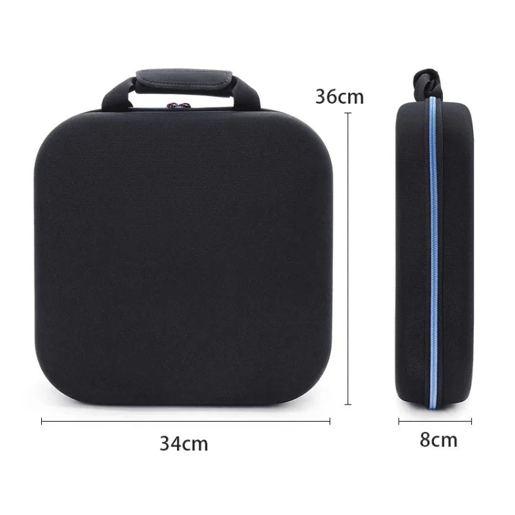 Bolsa de Armazenamento para Anéis Duplos de Fitness Nintendo Switch EVA Estojo Rígido Portátil para Acessórios, GH1872 GH1872