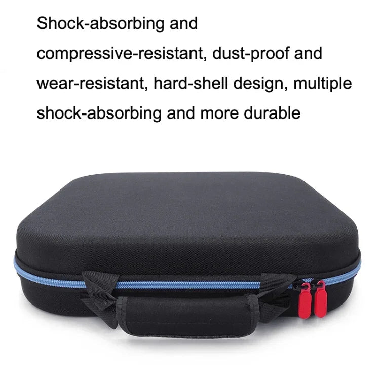 Bolsa de Armazenamento para Anéis Duplos de Fitness Nintendo Switch EVA Estojo Rígido Portátil para Acessórios, GH1872 GH1872