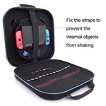 Bolsa de Armazenamento para Anéis Duplos de Fitness Nintendo Switch EVA Estojo Rígido Portátil para Acessórios, GH1872 GH1872