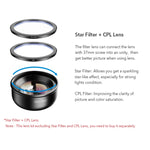 APEXEL APL-HB100MM Lente Externa HD para Insetos e Joias 100 Micro, APL-HB100MM