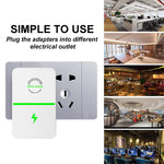 Economizador de Energia Elétrico para Casa, Ficha US, Ficha EU, Ficha UK, Ficha AU