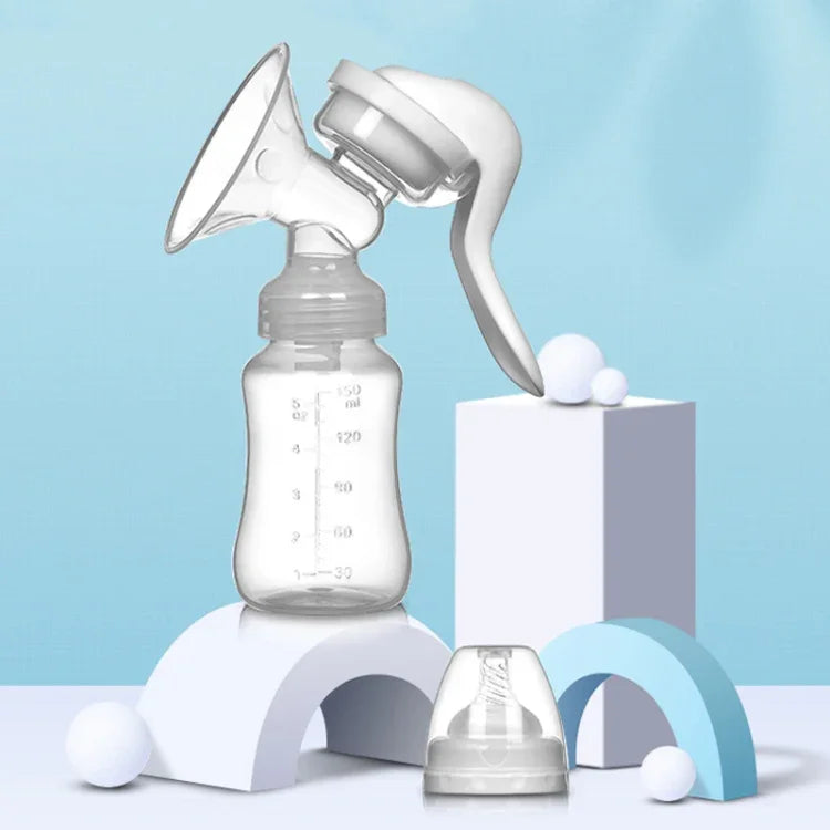 Bomba de Leite Ajustável 2 em 1 Manual, Produtos de Maternidade, Bomba de Leite Manual 2 em 1