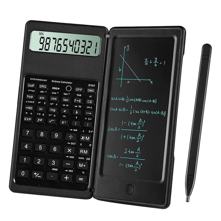 6 inch Learning Business Office Portable Foldable LCD Writing Board Calculator, Basic Model, Function Model