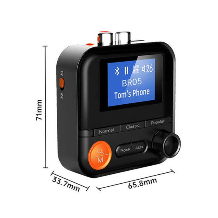 Adaptador Bluetooth AUX 2RCA TF Receptor e Transmissor Sem Fios, BR05