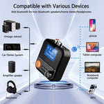 Adaptador Bluetooth AUX 2RCA TF Receptor e Transmissor Sem Fios, BR05