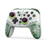 Comando de Jogo Sem Fios Bluetooth com Sensores de Movimento para Nintendo Switch/Switch PRO, Preto Dourado, Branco Verde, Preto, Branco