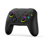 Comando de Jogo Sem Fios Bluetooth com Sensores de Movimento para Nintendo Switch/Switch PRO, Preto Dourado, Branco Verde, Preto, Branco