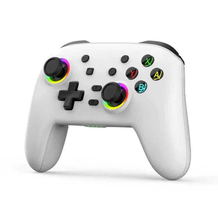 Comando de Jogo Sem Fios Bluetooth com Sensores de Movimento para Nintendo Switch/Switch PRO, Preto Dourado, Branco Verde, Preto, Branco