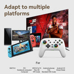 Comando de Jogo Sem Fios Bluetooth com Sensores de Movimento para Nintendo Switch/Switch PRO, Preto Dourado, Branco Verde, Preto, Branco