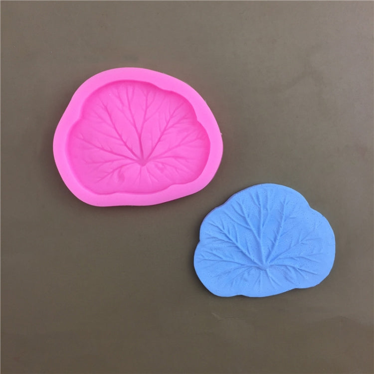 3pcs Molde de Silicone para Decoração de Fondant Epóxi Folha de Lótus, Pequeno, Médio, Grande, Extra Grande