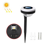Luz de Chão Exterior Solar LED com Dupla Fonte de Luz, JG04801 Luz Colorida, JG04802 Luz Colorida, JG04803 Chama, JG04804 Chama